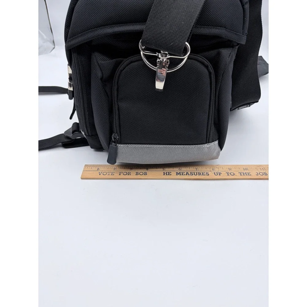 Canon Camera Bag Unisex OS Black Deluxe Gadget Bag Padded Shoulder Strap Travel